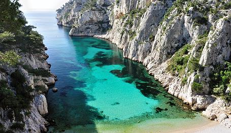 Mise à l'eau sur le site de Marseille